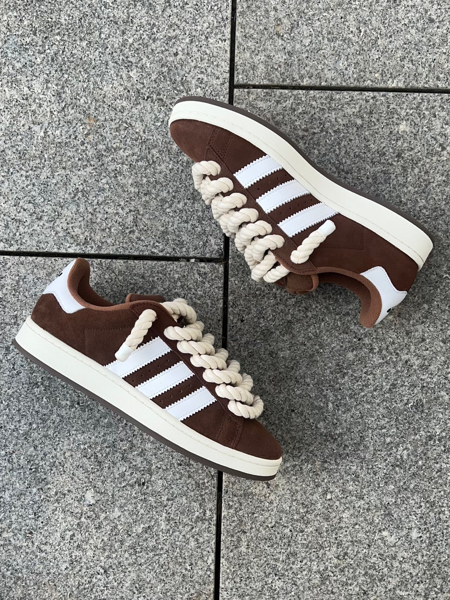 adidas campus 00s rope laces bark