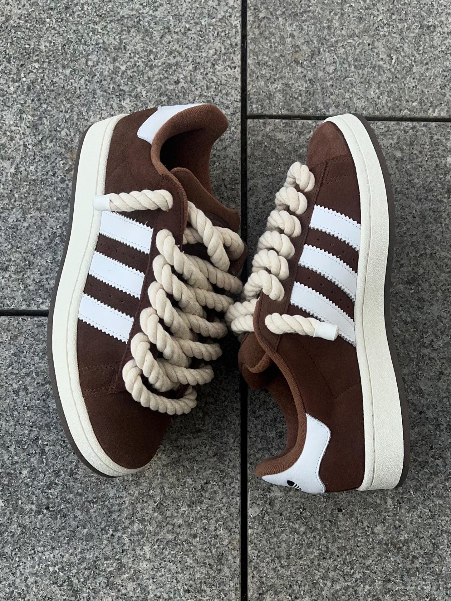 adidas campus 00s rope laces bark