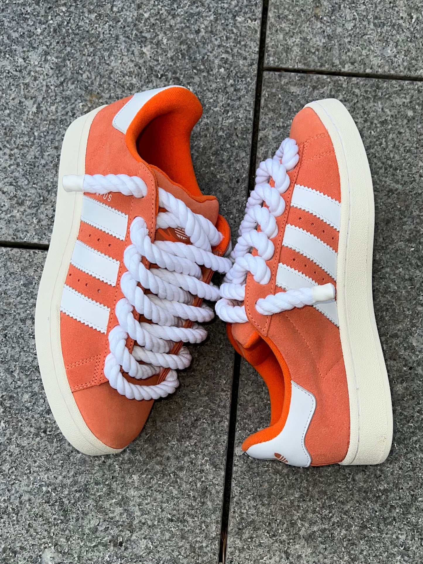 adidas campus 00s rope laces orange